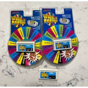 Pair (2) 1995 Factory Sealed Wheel Of Fortune Video Game Cartridge Tiger #2
& #3